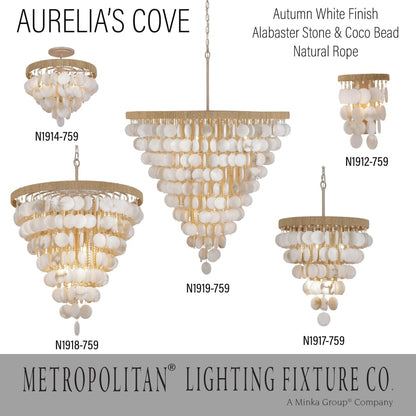 Metropolitan Aurelias Cove 15 Light 40" Wide Pendant