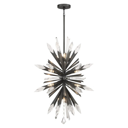 Metropolitan Elsa 12 Light 26" Wide Crystal Pendant