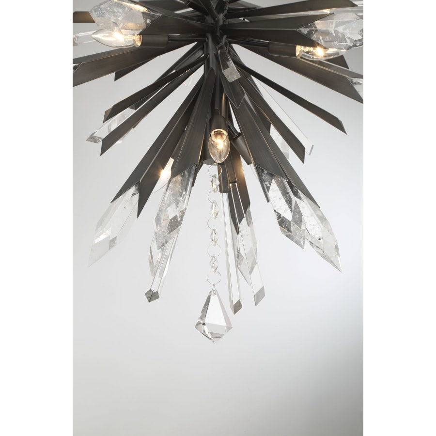 Metropolitan Elsa 12 Light 26" Wide Crystal Pendant