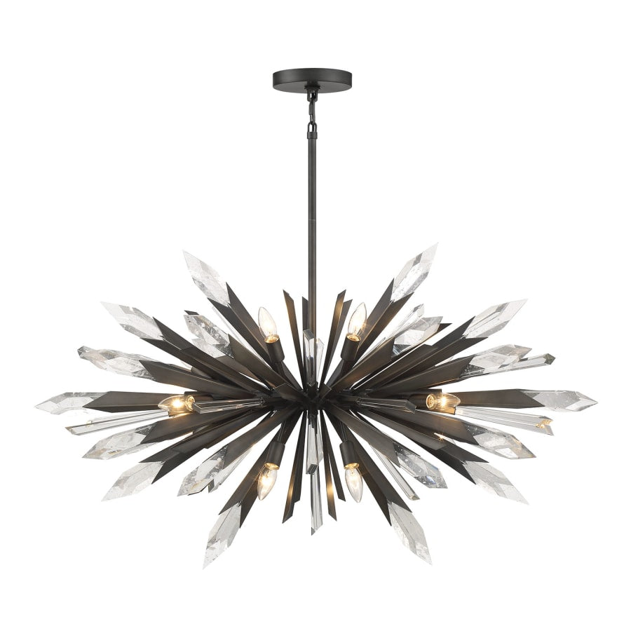 Metropolitan Elsa 12 Light 42" Wide Crystal Pendant