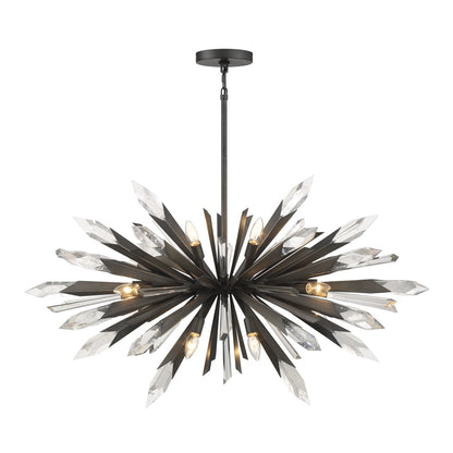 Metropolitan Elsa 12 Light 42" Wide Crystal Pendant