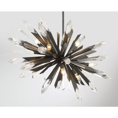 Metropolitan Elsa 12 Light 42" Wide Crystal Pendant