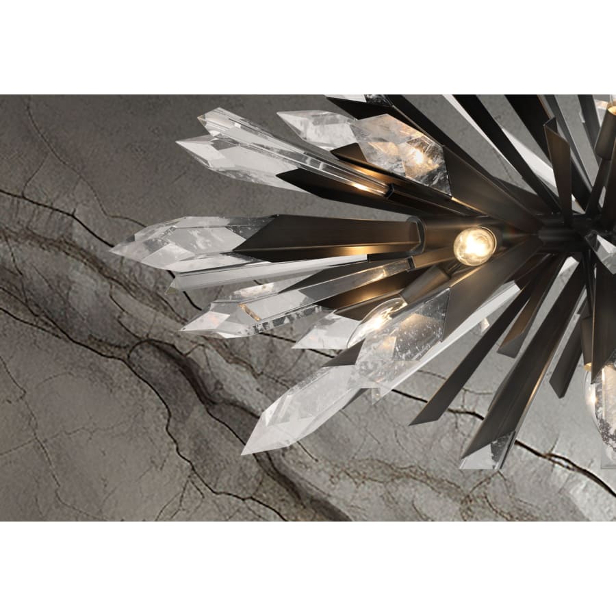 Metropolitan Elsa 12 Light 42" Wide Crystal Pendant