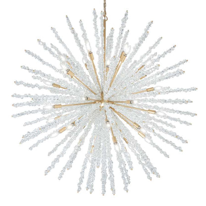 Metropolitan Aisi 40 Light 52" Wide Taper Candle Sputnik Chandelier