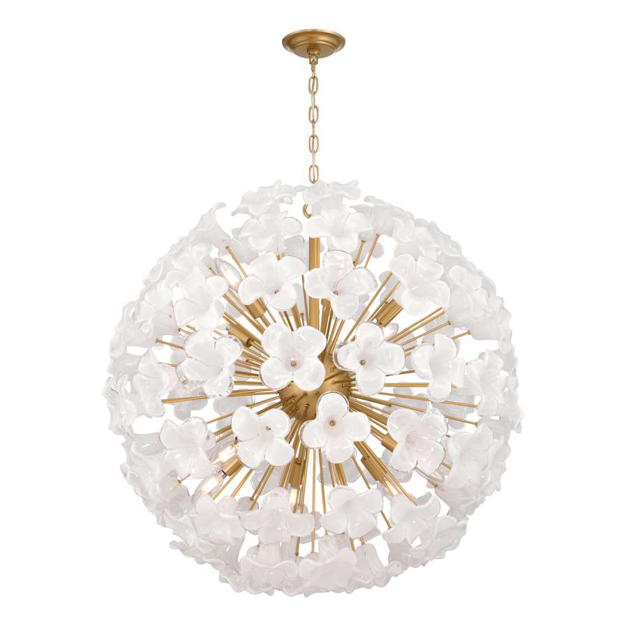 Metropolitan Bloome 12 Light 30" Wide Pendant