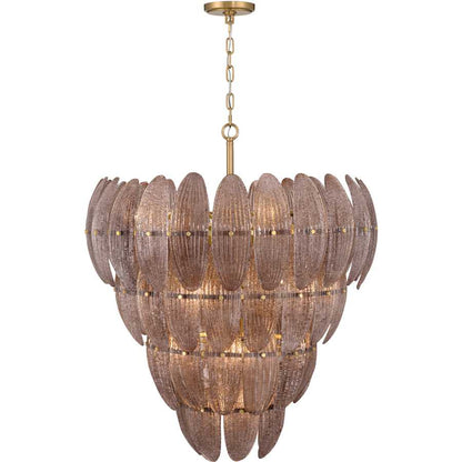 Metropolitan Marclaire 15 Light 33" Wide Waterfall Chandelier
