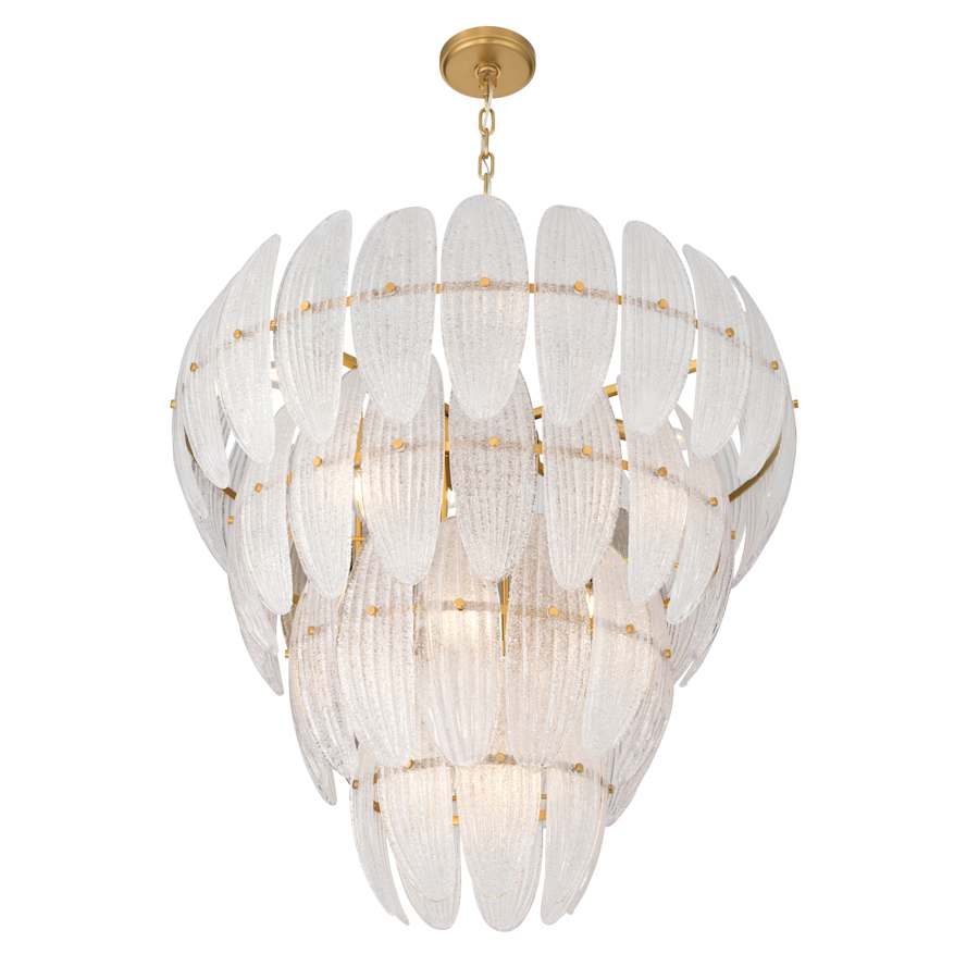 Metropolitan Marclaire 15 Light 33" Wide Waterfall Chandelier
