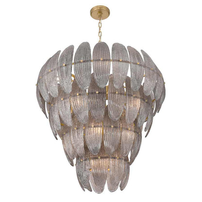 Metropolitan Marclaire 15 Light 33" Wide Waterfall Chandelier