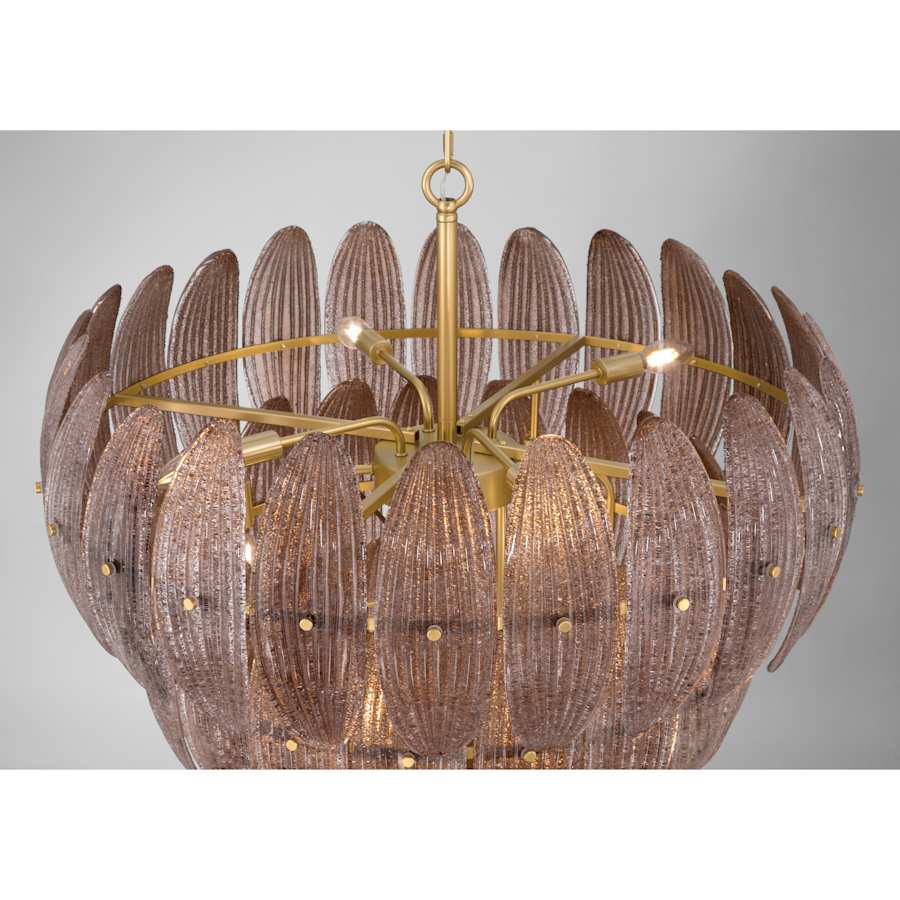 Metropolitan Marclaire 15 Light 33" Wide Waterfall Chandelier