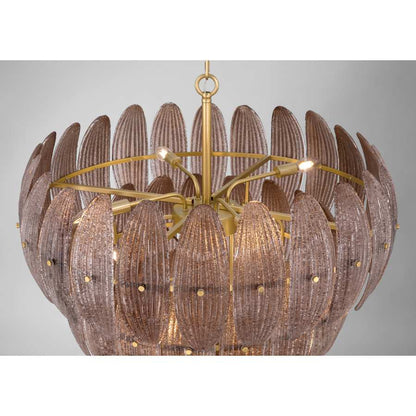 Metropolitan Marclaire 15 Light 33" Wide Waterfall Chandelier