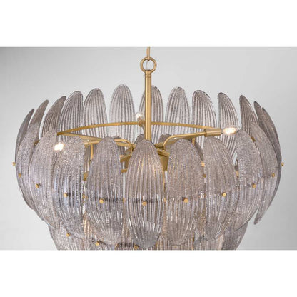 Metropolitan Marclaire 15 Light 33" Wide Waterfall Chandelier