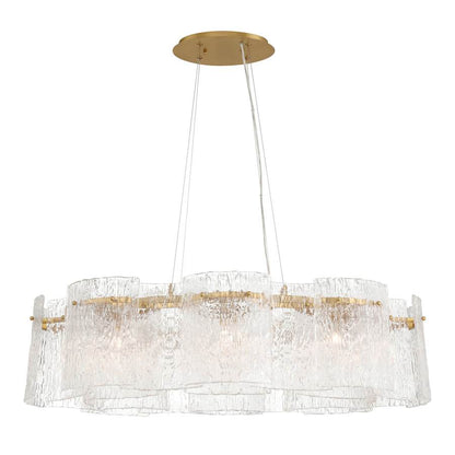 Metropolitan Brookstreet 8 Light 28" Wide Crystal Multi Light Pendant