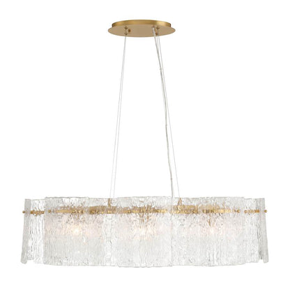 Metropolitan Brookstreet 8 Light 28" Wide Crystal Multi Light Pendant