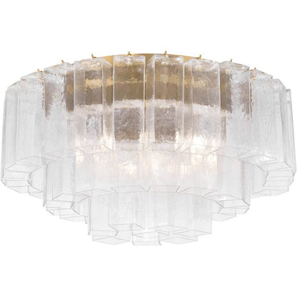 Metropolitan Torvento 7 Light 28" Wide Flush Mount Waterfall Ceiling Fixture