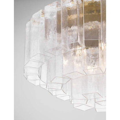 Metropolitan Torvento 7 Light 28" Wide Flush Mount Waterfall Ceiling Fixture