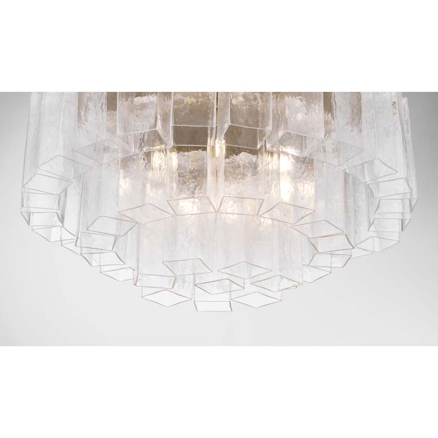 Metropolitan Torvento 7 Light 28" Wide Flush Mount Waterfall Ceiling Fixture