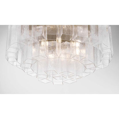 Metropolitan Torvento 7 Light 28" Wide Flush Mount Waterfall Ceiling Fixture