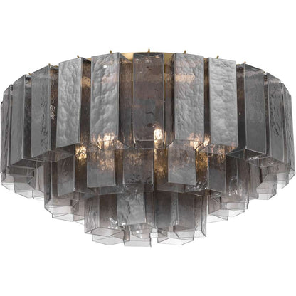 Metropolitan Torvento 7 Light 28" Wide Flush Mount Ceiling Fixture