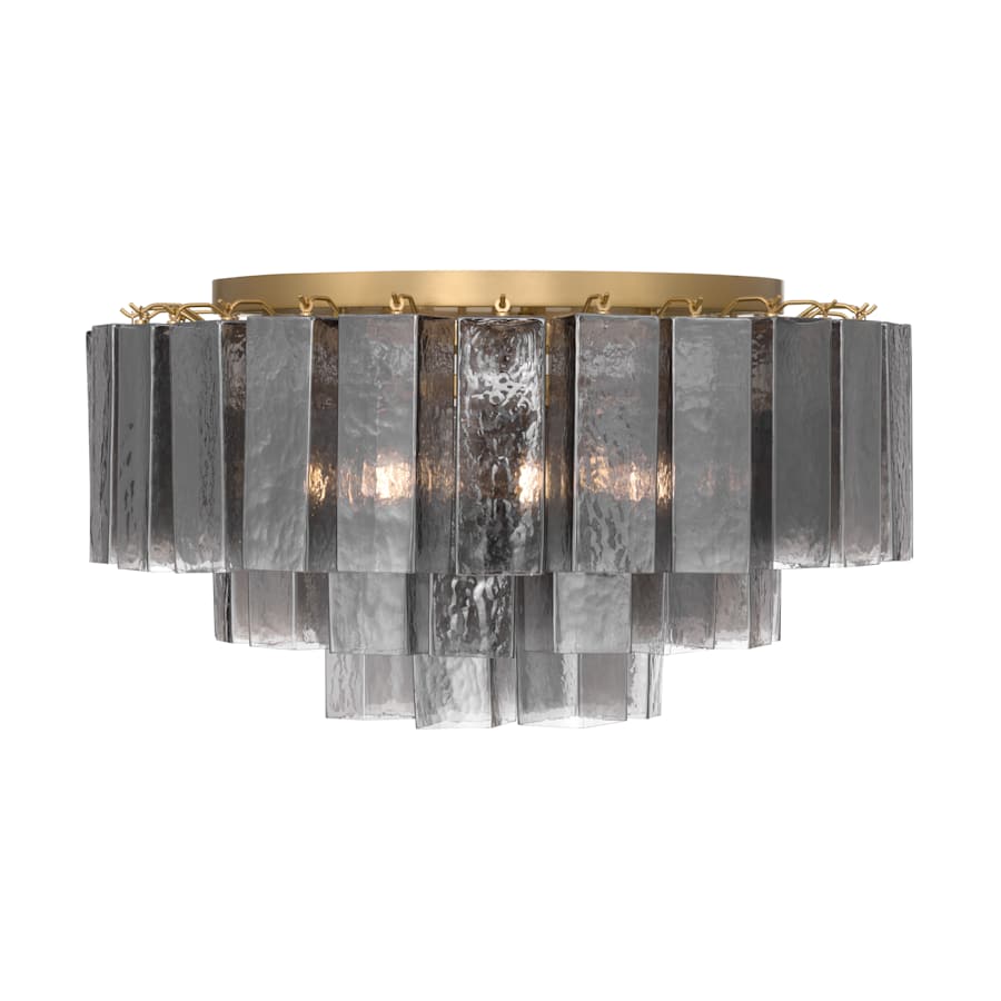 Metropolitan Torvento 7 Light 28" Wide Flush Mount Ceiling Fixture