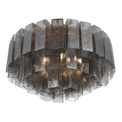 Metropolitan Torvento 7 Light 28" Wide Flush Mount Ceiling Fixture