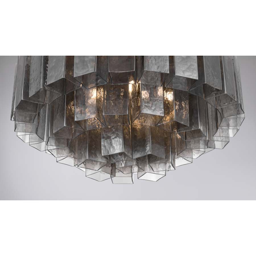 Metropolitan Torvento 7 Light 28" Wide Flush Mount Ceiling Fixture