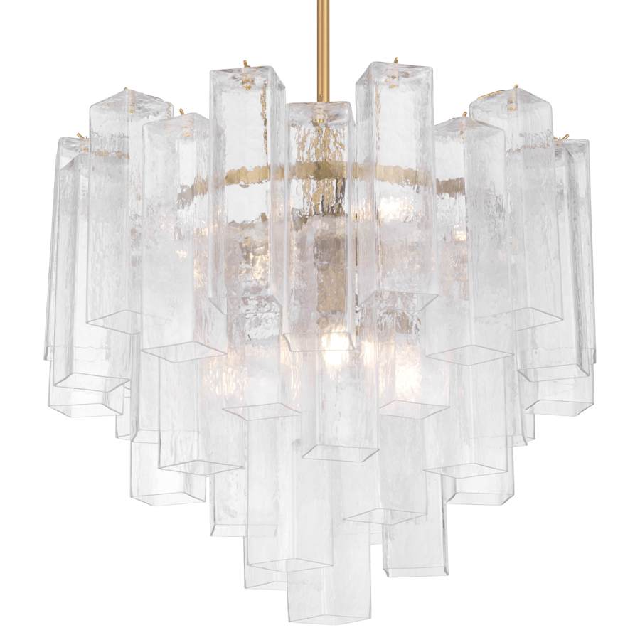 Metropolitan Torvento 9 Light 25" Wide Waterfall Chandelier