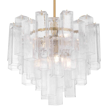 Metropolitan Torvento 9 Light 25" Wide Waterfall Chandelier