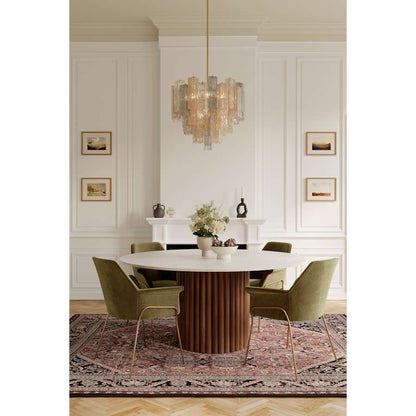 Metropolitan Torvento 9 Light 25" Wide Waterfall Chandelier