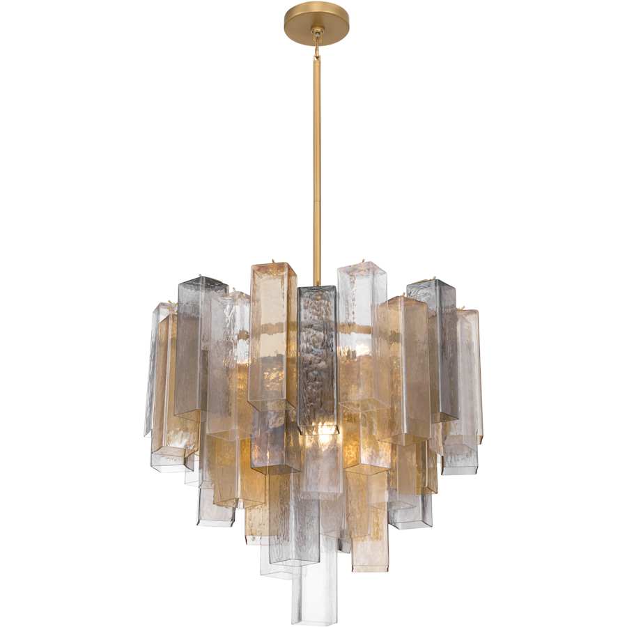 Metropolitan Torvento 9 Light 25" Wide Waterfall Chandelier