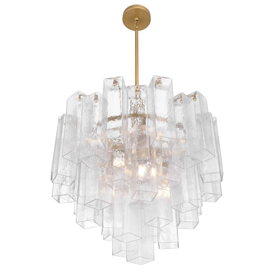 Metropolitan Torvento 9 Light 25" Wide Waterfall Chandelier