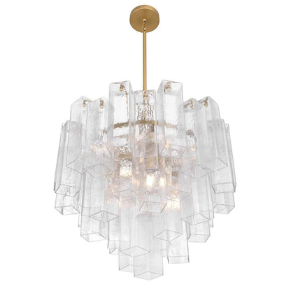 Metropolitan Torvento 9 Light 25" Wide Waterfall Chandelier