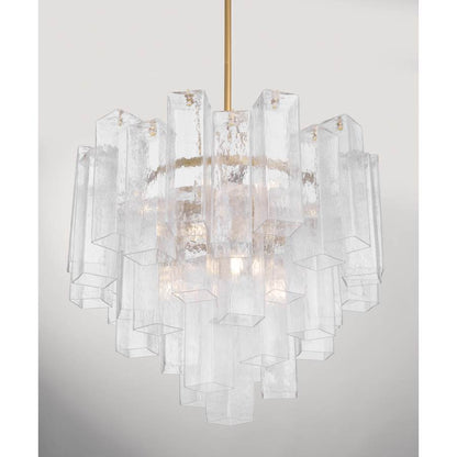 Metropolitan Torvento 9 Light 25" Wide Waterfall Chandelier
