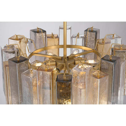 Metropolitan Torvento 9 Light 25" Wide Waterfall Chandelier
