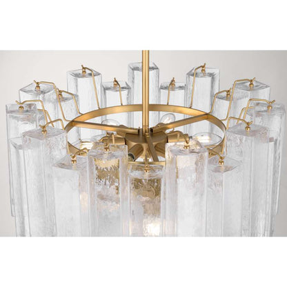 Metropolitan Torvento 9 Light 25" Wide Waterfall Chandelier