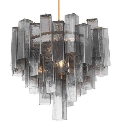 Metropolitan Torvento 9 Light 25" Wide Abstract Pendant