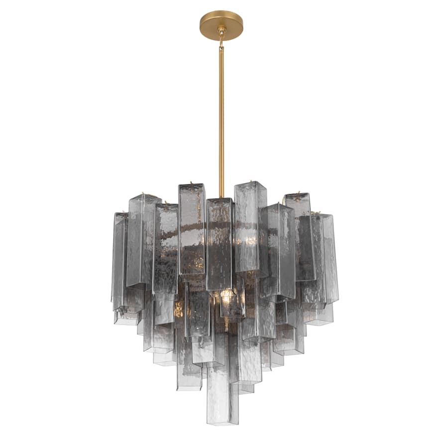 Metropolitan Torvento 9 Light 25" Wide Abstract Pendant