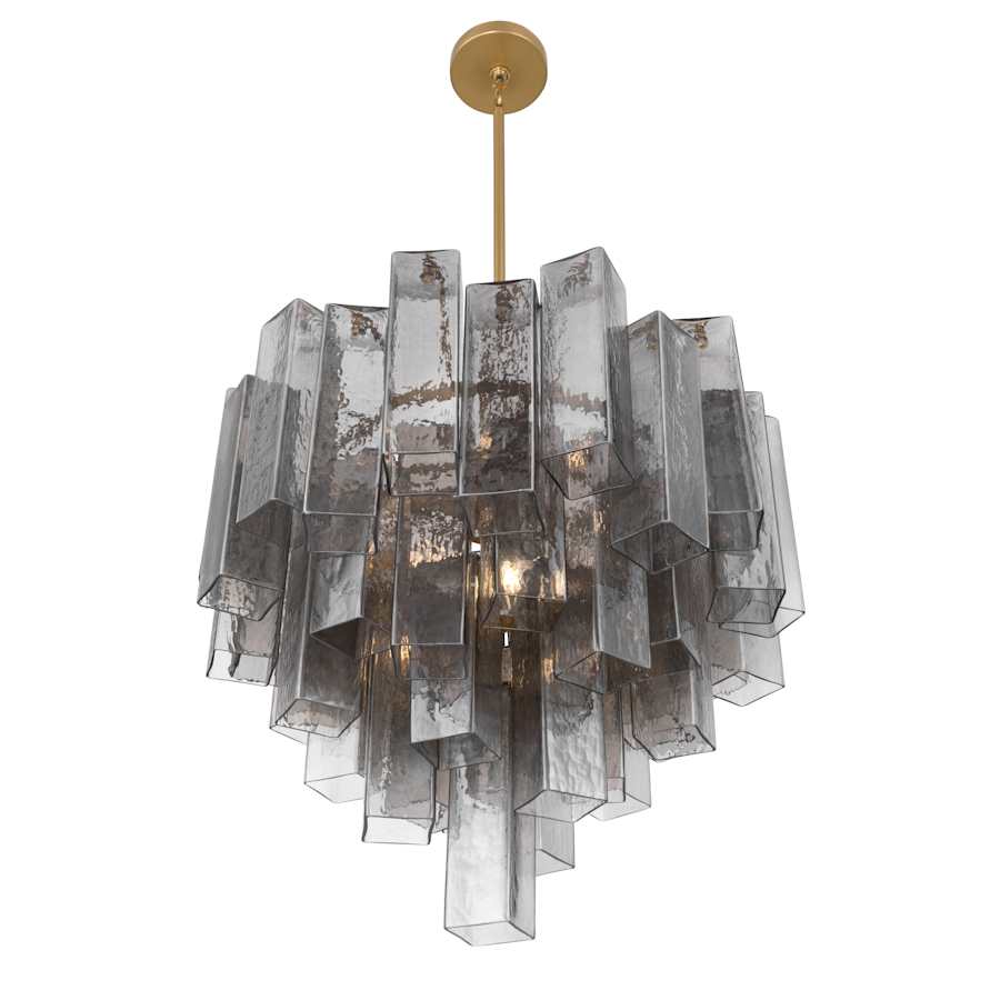 Metropolitan Torvento 9 Light 25" Wide Abstract Pendant