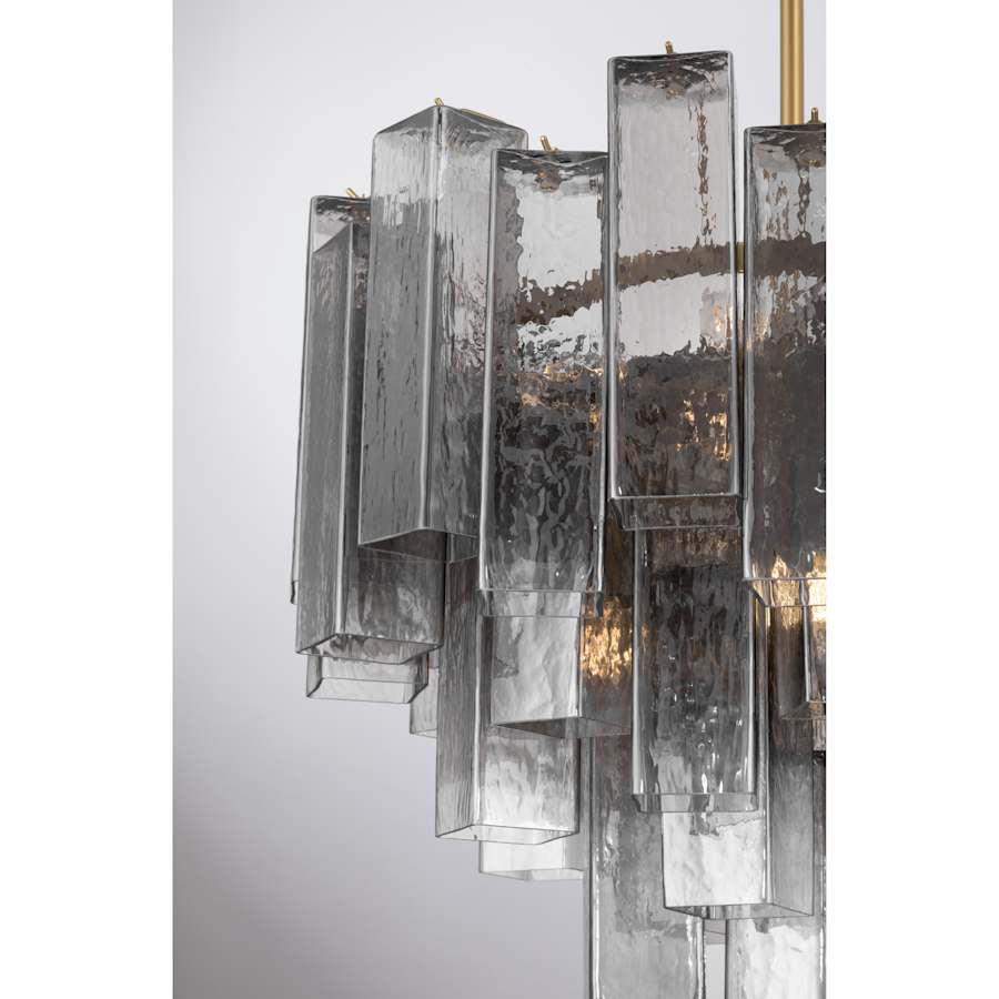 Metropolitan Torvento 9 Light 25" Wide Abstract Pendant