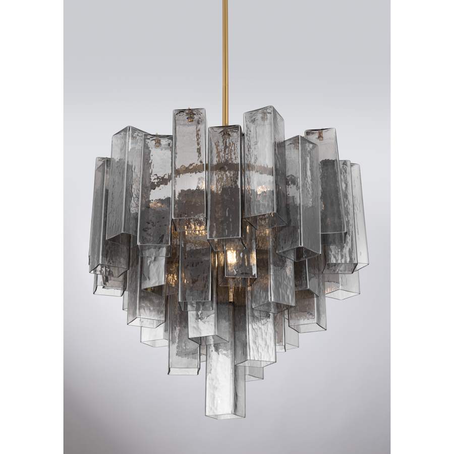 Metropolitan Torvento 9 Light 25" Wide Abstract Pendant