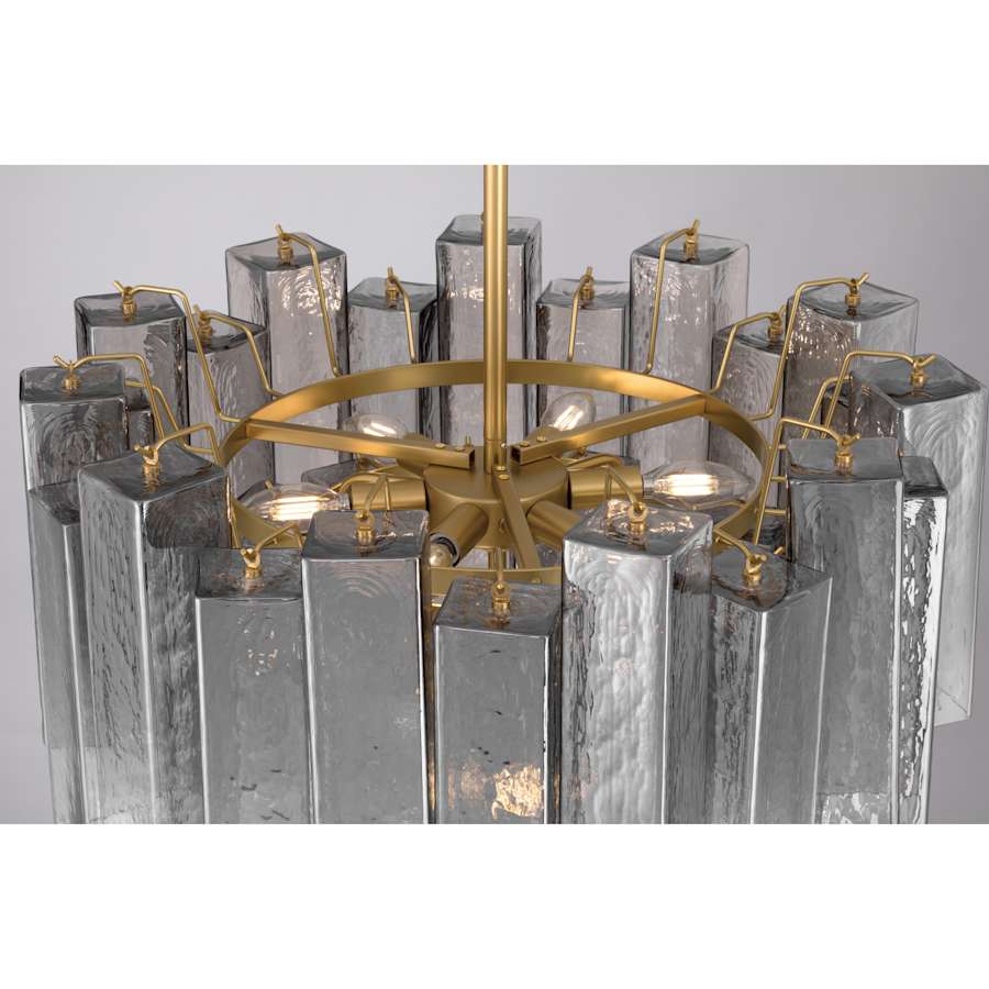Metropolitan Torvento 9 Light 25" Wide Abstract Pendant