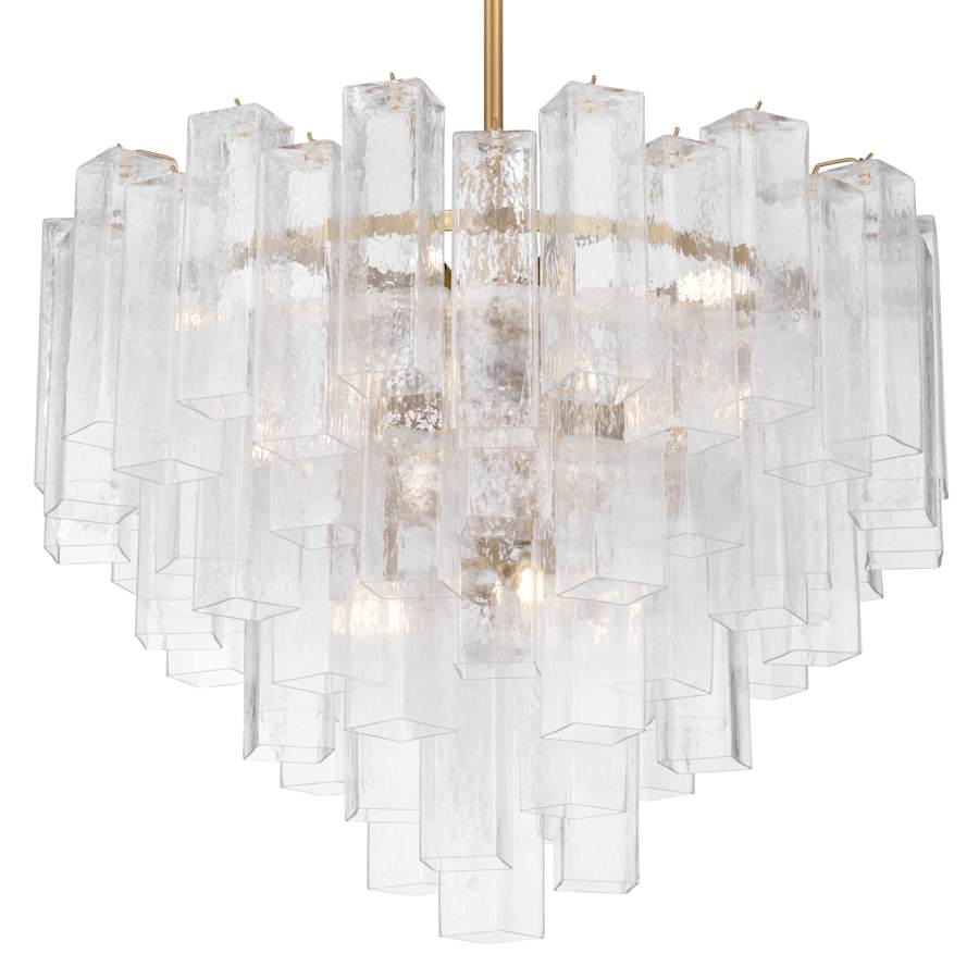 Metropolitan Torvento 15 Light 33" Wide Waterfall Chandelier