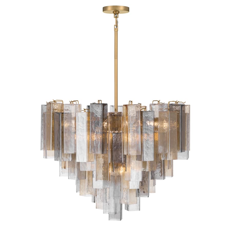 Metropolitan Torvento 15 Light 33" Wide Waterfall Chandelier