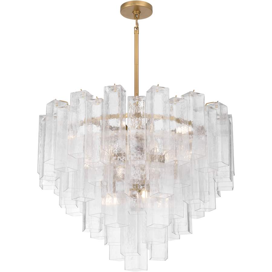 Metropolitan Torvento 15 Light 33" Wide Waterfall Chandelier