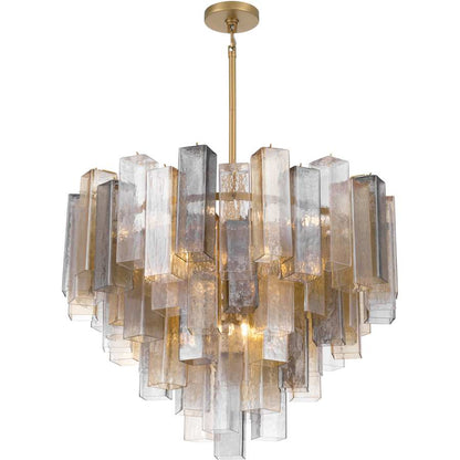Metropolitan Torvento 15 Light 33" Wide Waterfall Chandelier