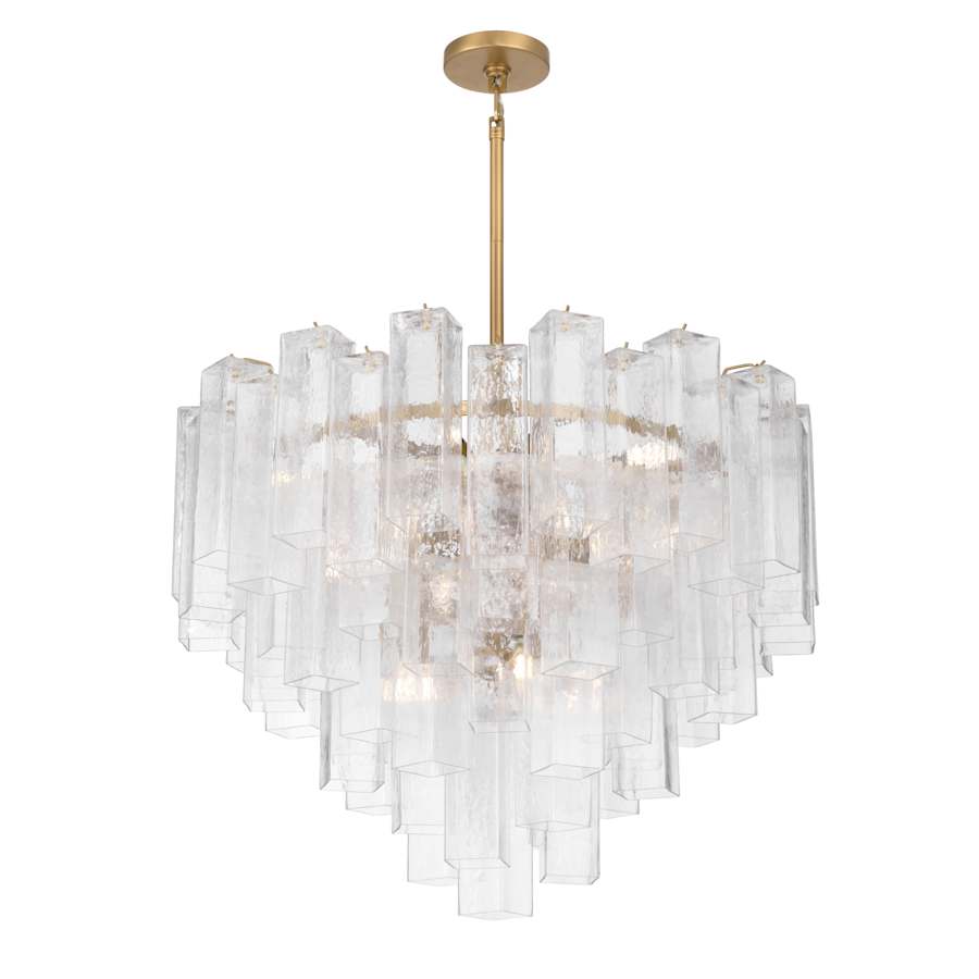 Metropolitan Torvento 15 Light 33" Wide Waterfall Chandelier