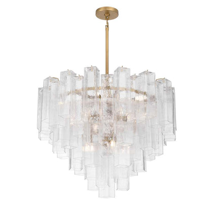 Metropolitan Torvento 15 Light 33" Wide Waterfall Chandelier