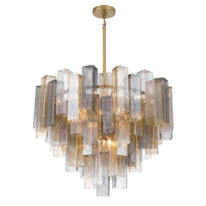 Metropolitan Torvento 15 Light 33" Wide Waterfall Chandelier