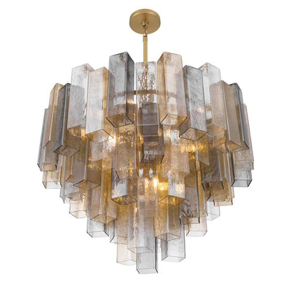 Metropolitan Torvento 15 Light 33" Wide Waterfall Chandelier