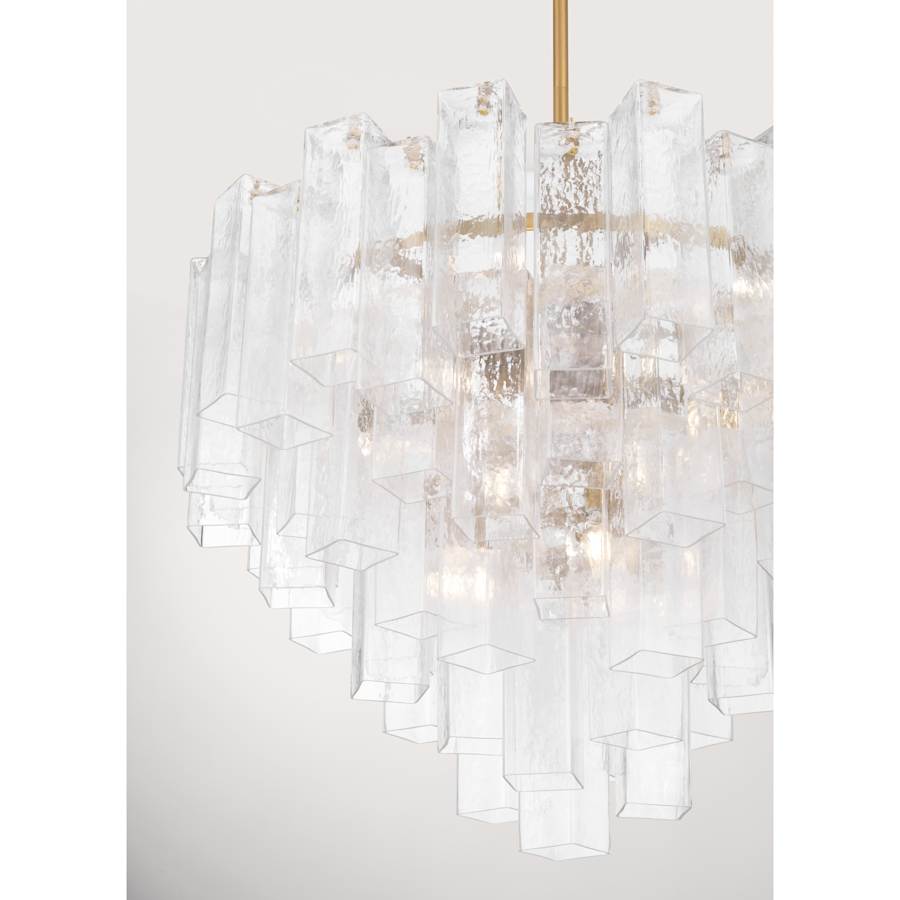 Metropolitan Torvento 15 Light 33" Wide Waterfall Chandelier