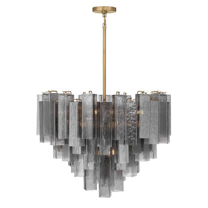 Metropolitan Torvento 15 Light 33" Wide Abstract Pendant
